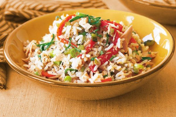 Rice and Tuna salad