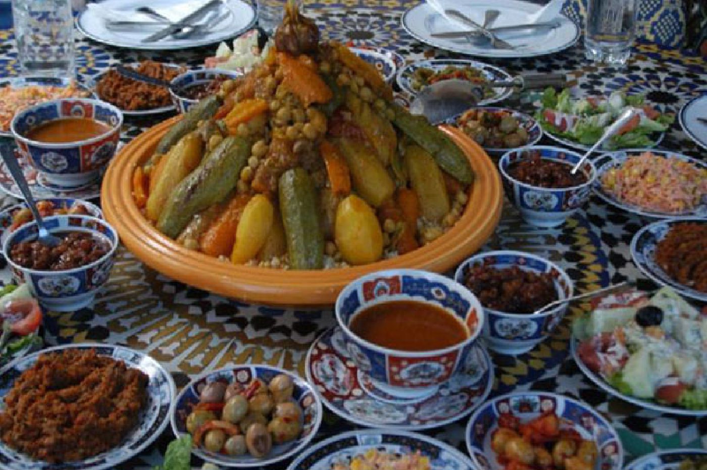 Moroccan 7 Vegetables Couscous
